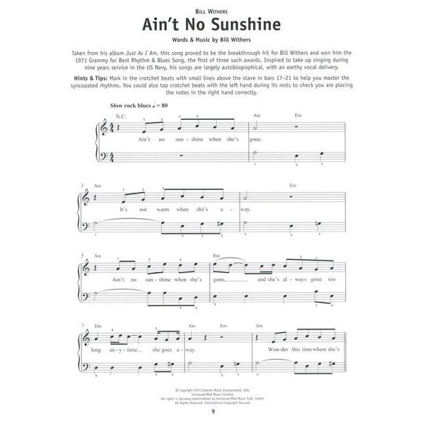 Wise Publications Really Easy Piano 50 Popular