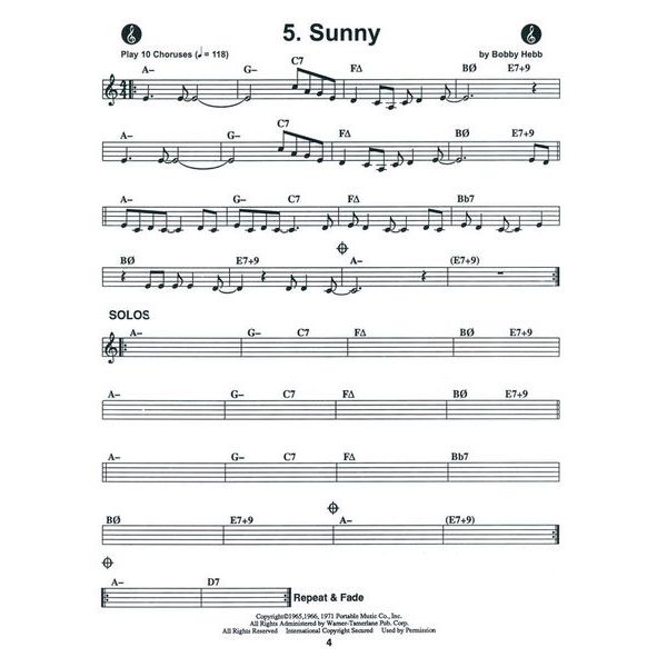 Jamey Aebersold Sugar