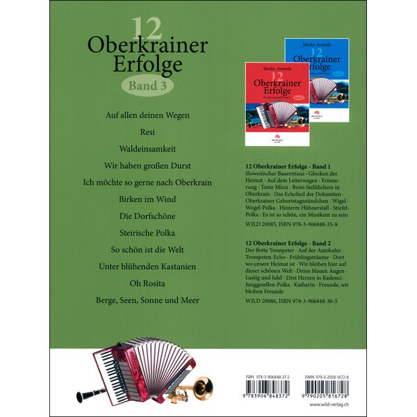 Edition Walter Wild Avsenik 12 Oberkrainer 3