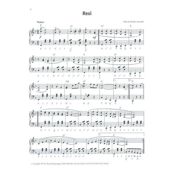 Edition Walter Wild Avsenik 12 Oberkrainer 3