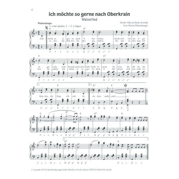 Edition Walter Wild Avsenik 12 Oberkrainer 3