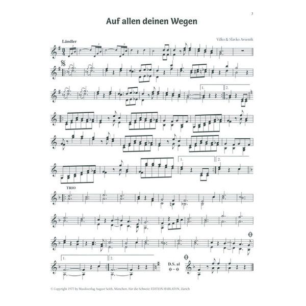 Edition Walter Wild Avsenik 12 Oberkrainer 3