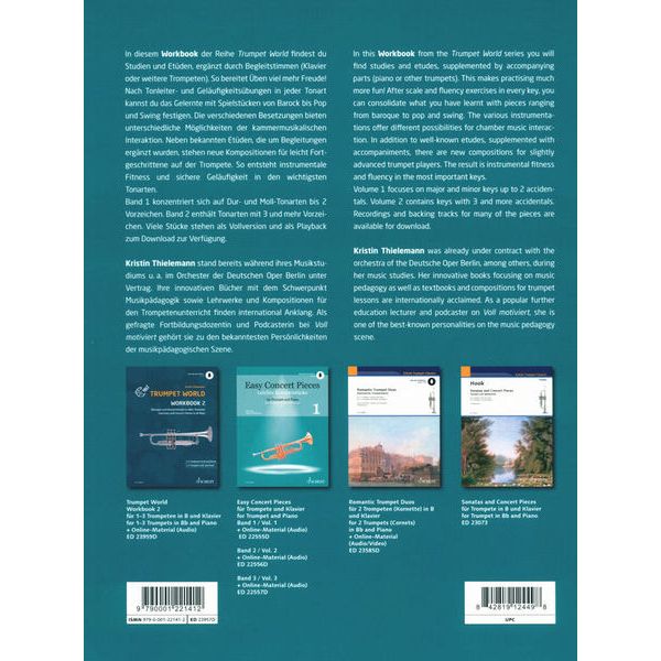 Schott Trumpet World Workbook 1