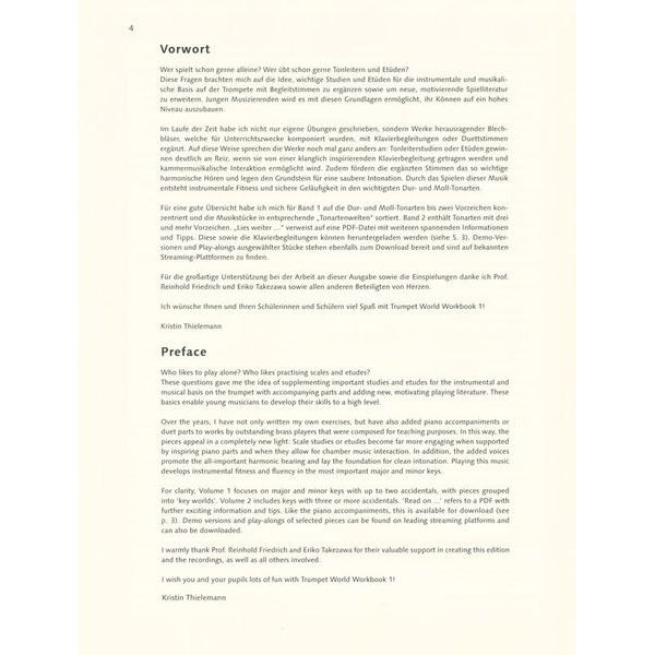 Schott Trumpet World Workbook 1